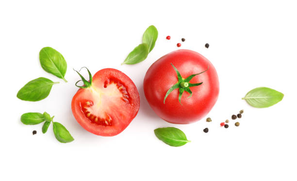 istock Fresh ripe tomatoes and herbs 1271287056