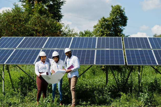istock African american technician near solar panels. 1271289076