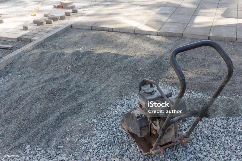 Stemming Compaction Machine Manual Ramming Machine For Compacting Soil At A Construction Site ...