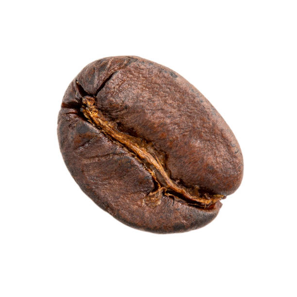 istock Coffee bean isolated on white background. Close-up. 1271290676