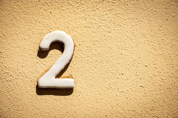 istock House Number 2 on the wall - Liguria Italy 1271293317