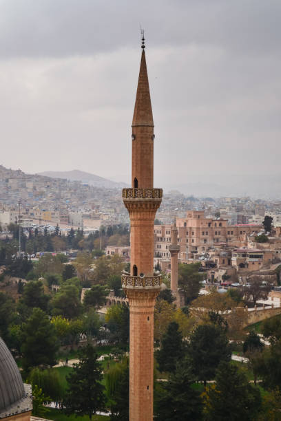 istock dramatic panoramic city view from fort with Mevlid Halil Mosque minaret 1271296456