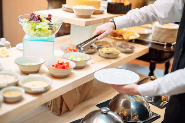 istock Breakfast buffet at the hotel or restaurant. 1271300283