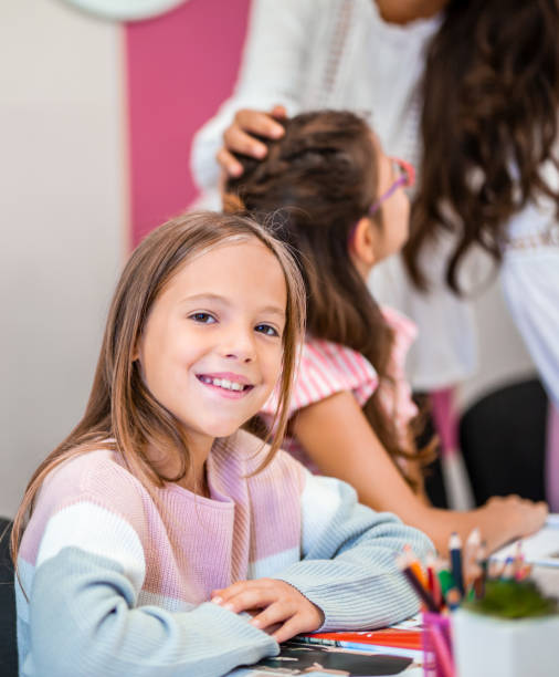 istock Children in the school 1271301040