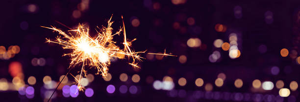 istock New Year's celebration sparklers at night 1271301906