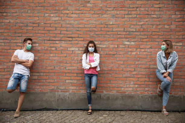 istock Hanging out and keeping social distance 1271305980