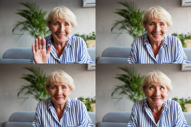 istock Senior woman during video call 1271311662