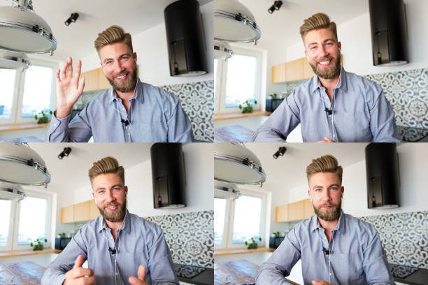 istock Young businessman during video call 1271311997