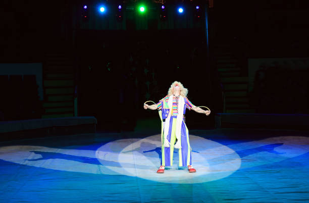 istock A Clown performance in the circus arena 1271317077