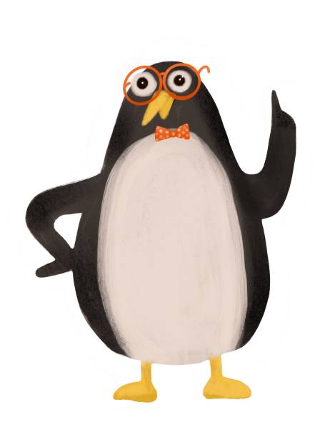 istock Funny penguin in sunglasses shows is on to something important 1271326809