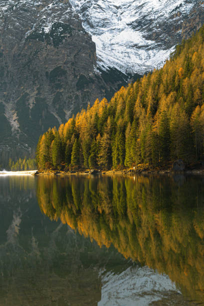 istock Beautiful Mountain Panorama Over Lake 1271340199