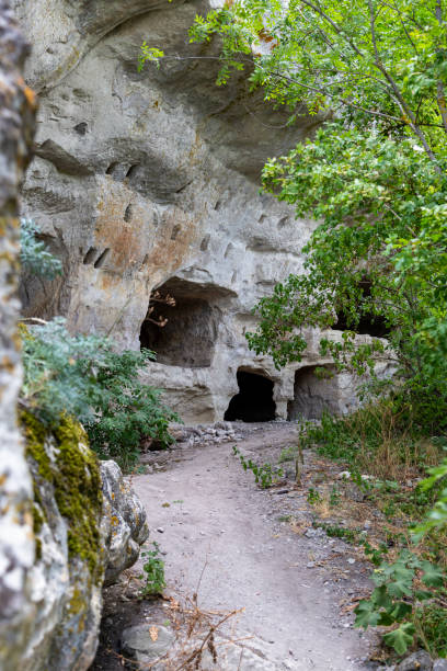 istock Medieval cave city Tepe-Kermen, Crimea 1271351947