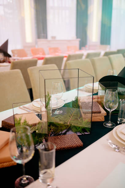 istock Halloween party. Served table for guests. 1271380773