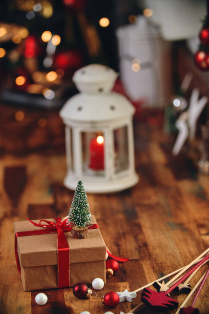 istock Christmas Presents and Holiday Lights 1271383358