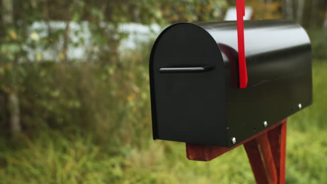 Mailbox outdoors in summer