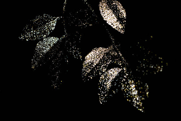 istock Background modern abstract glimmer branch Christmas style 1271385865