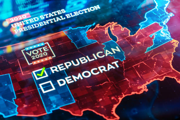 istock Vote for republican party. 2020 Election 1271397500
