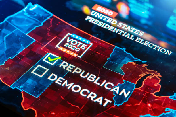 istock Vote for republican party. 2020 Election 1271398183