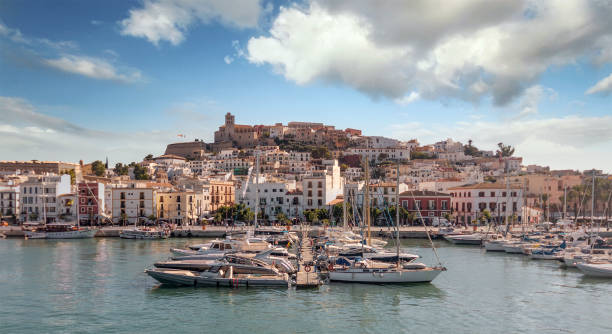 istock ibiza port and  ship 1271398295