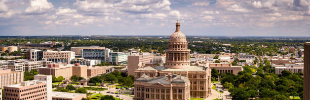 istock Panoramic Shot of Texas State Capitol and Downtown Austin 1271413169