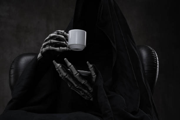 istock Funny portrait of a Grim Reaper 1271417294
