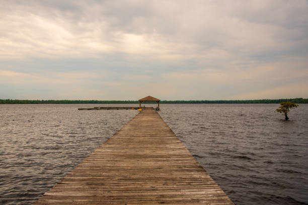 istock Pier on the Lake 1271427811