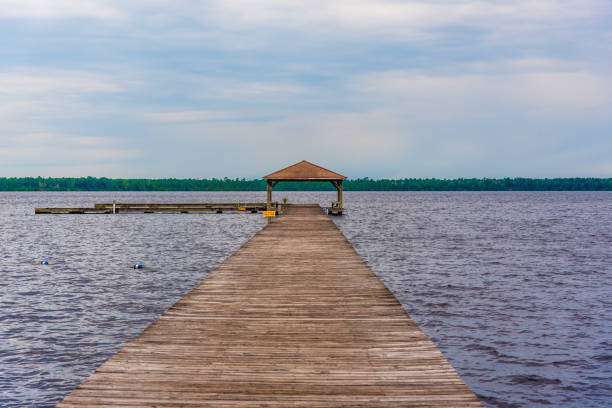 istock Pier on the Lake 1271427937