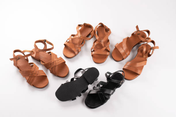 istock Fashionable female sandals 1271431519