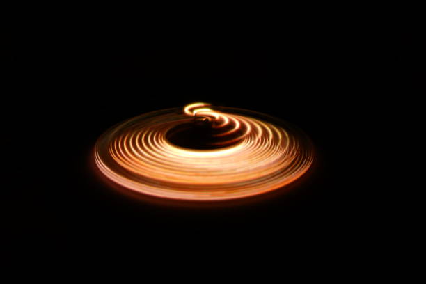 istock Abstract Painting LED light in the dark. 1271451697