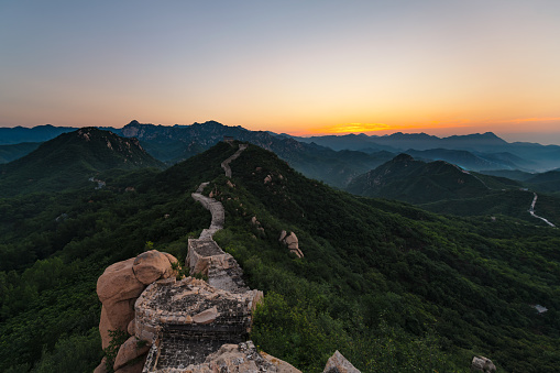 The great wall of China