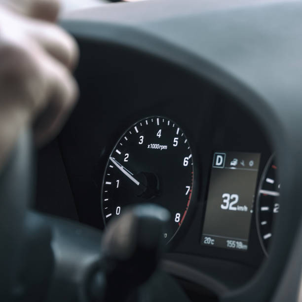 istock Dashboard and speedometer in the car 1271463122