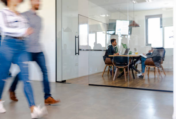 istock Crowded conference room on the busy day 1271464859