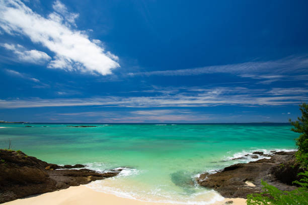 istock Okinawa island beach scene 1271473250