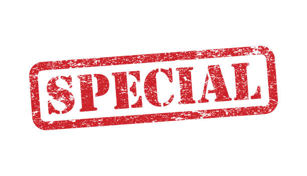 istock Grunge rubber stamp special icon. Ink badge sign . Vector illustration image. Isolated on white background. 1271476963