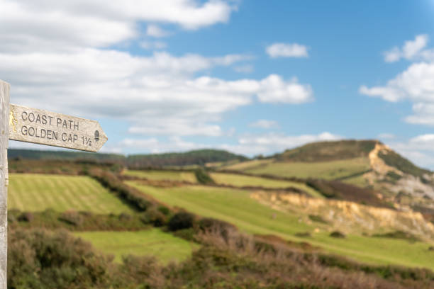 istock Golden Cap mountain in Dorset 1271480912