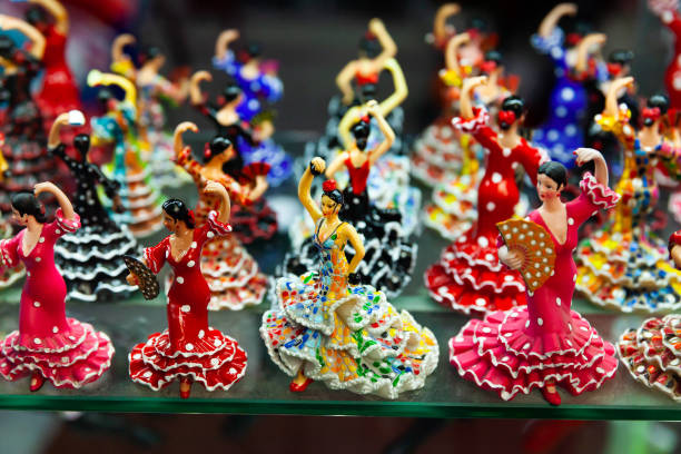 istock Spanish souvenirs flamenco dancers figurines 1271483052