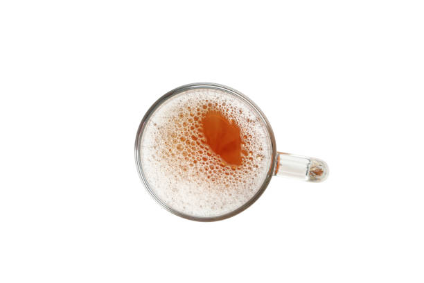 istock Glass of beer isolated on white background 1271486322