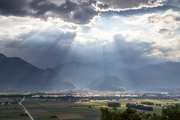 istock Idyllic landscape in the Alps 1271491114