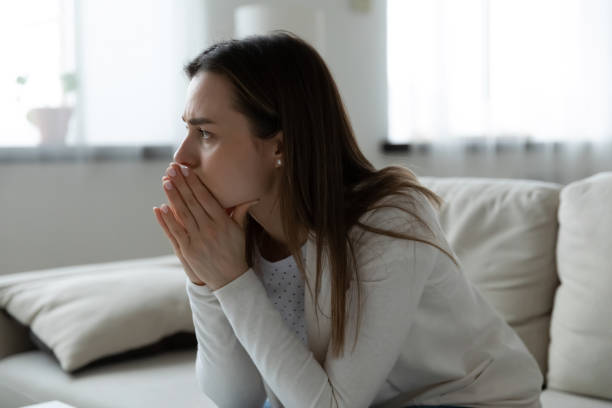 istock Worried young woman feeling stressed of difficult life situation. 1271492930