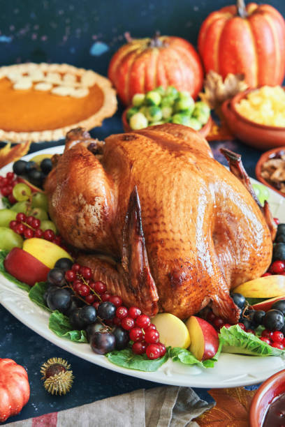 istock Stuffed Turkey for Thanksgiving Holidays 1271503426