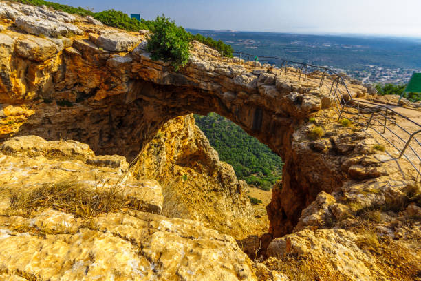 istock Keshet Cave, a limestone archway, Western Galilee 1271504051