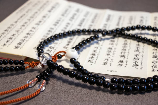 istock Rosary and sutra book 1271523956