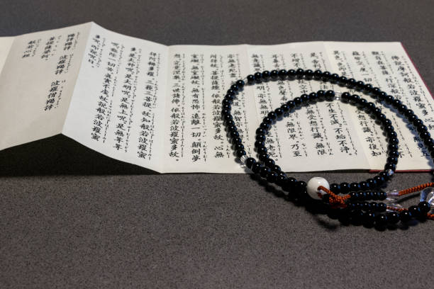 istock Rosary and sutra book 1271523958