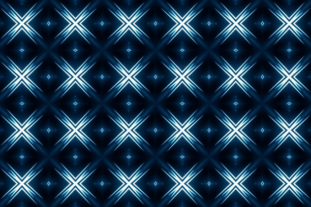 istock Background with fractal design kaleidoscope sequence patterns,Disco spectrum lights concert spot bulb,Abstract graphics background 1271528041