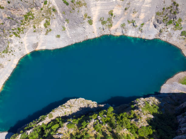 istock Modro jezero (Blue Lake) in Croatia 1271528164