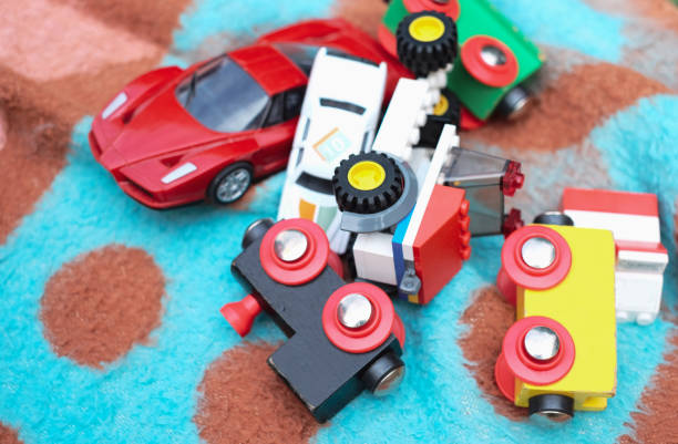 istock Various Children toys on a blanket 1271529858