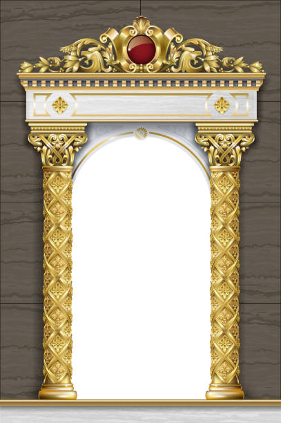 istock Arcade Golden Terrace Palace Entrance 1271539600