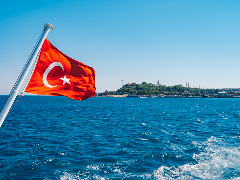 Turkey - Middle East, Istanbul, Asia, Europe, Turkish Flag