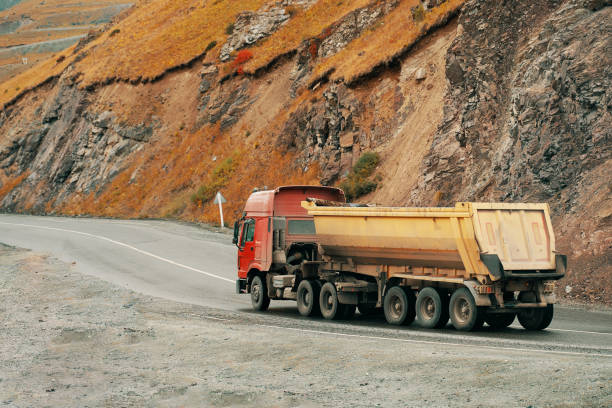 istock Truck in the mountains. 1271557016
