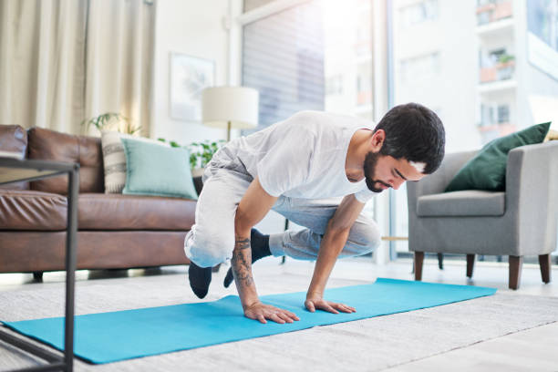 istock Keep boredom at bay with a yoga session 1271558611